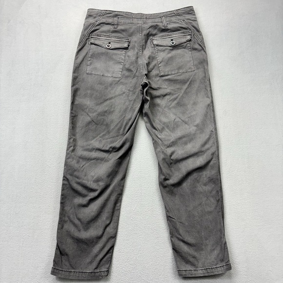 Anthropologie Pants The Wanderer Womens 32x30 Gray‎ Canvas Stretch  Workwear - Picture 7 of 12